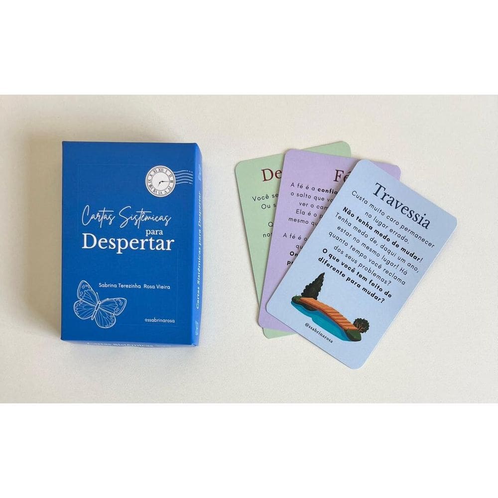 Cartas Sistêmicas para Despertar - Cartas para Constelação Familiar