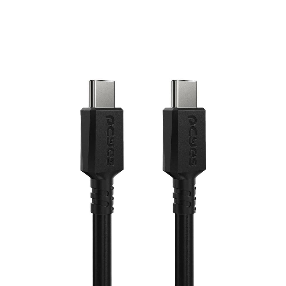 Cabo USB TIPO-C 3.1 P/ USB TIPO-C 3.1 - Preto - 1 Metro - PUCP1P