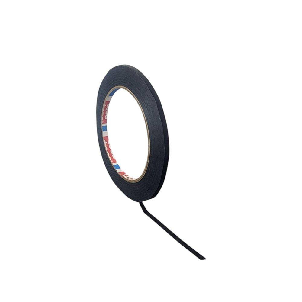 Fita Crepe Preta 4323 06Mmx50M Tesa