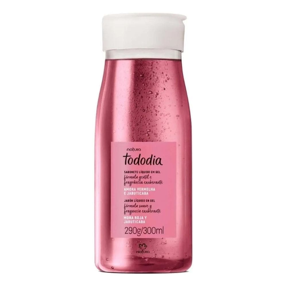 2X Sabonete Líquido Tododia Amora Vermelha E Jabuticaba - 30