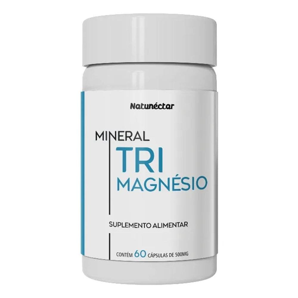 2X Trimagnésio 500Mg - Malato De Magnésio,Taurato Magnésio,B