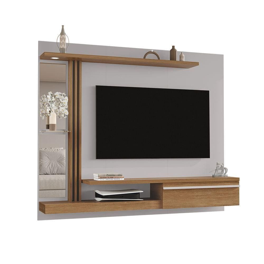 Painel Denver Off-white Com Cinamomo - Bechara