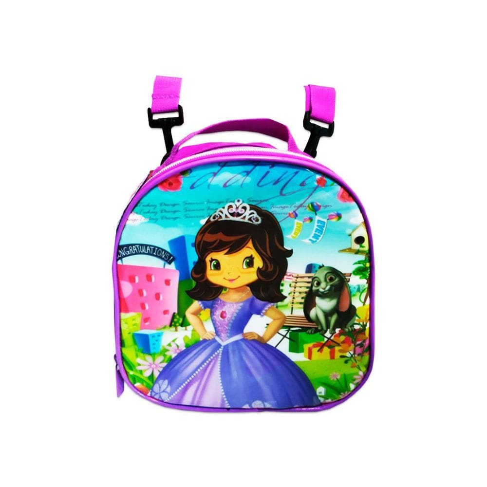 Lancheira Escolar Yepp Kids Meninas Princesa Roxo