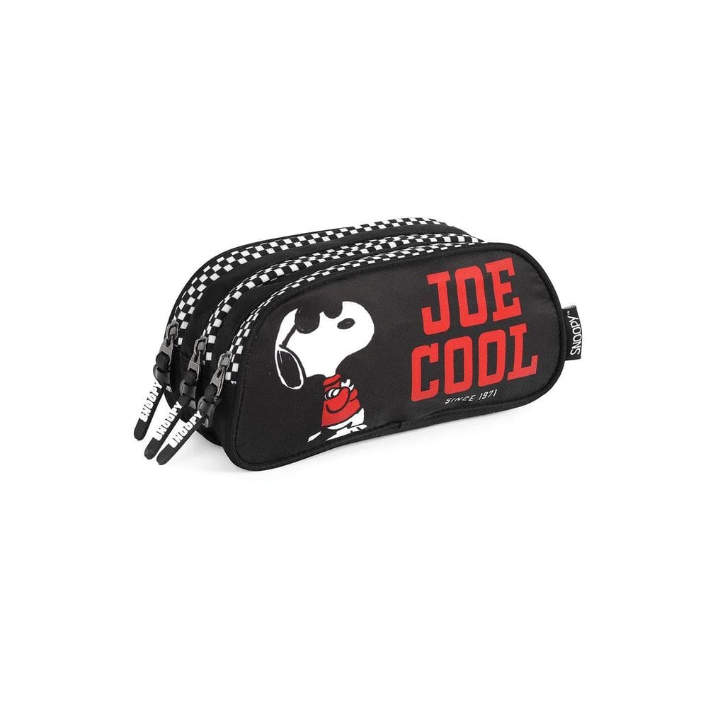 Estojo Snoopy Preto - Luxcel