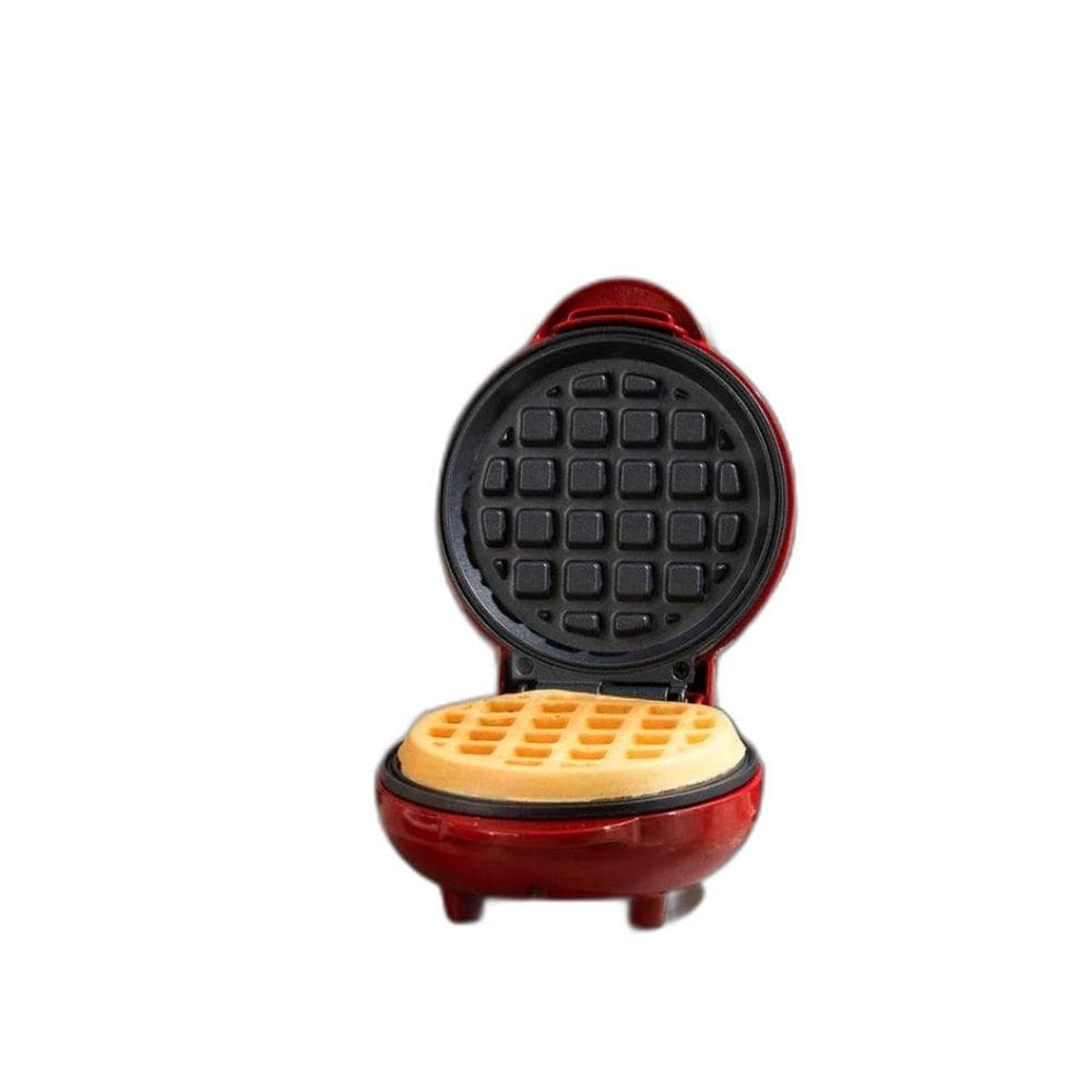 Mini Waffle Máquina Portátil Antiaderente Leve E Simples