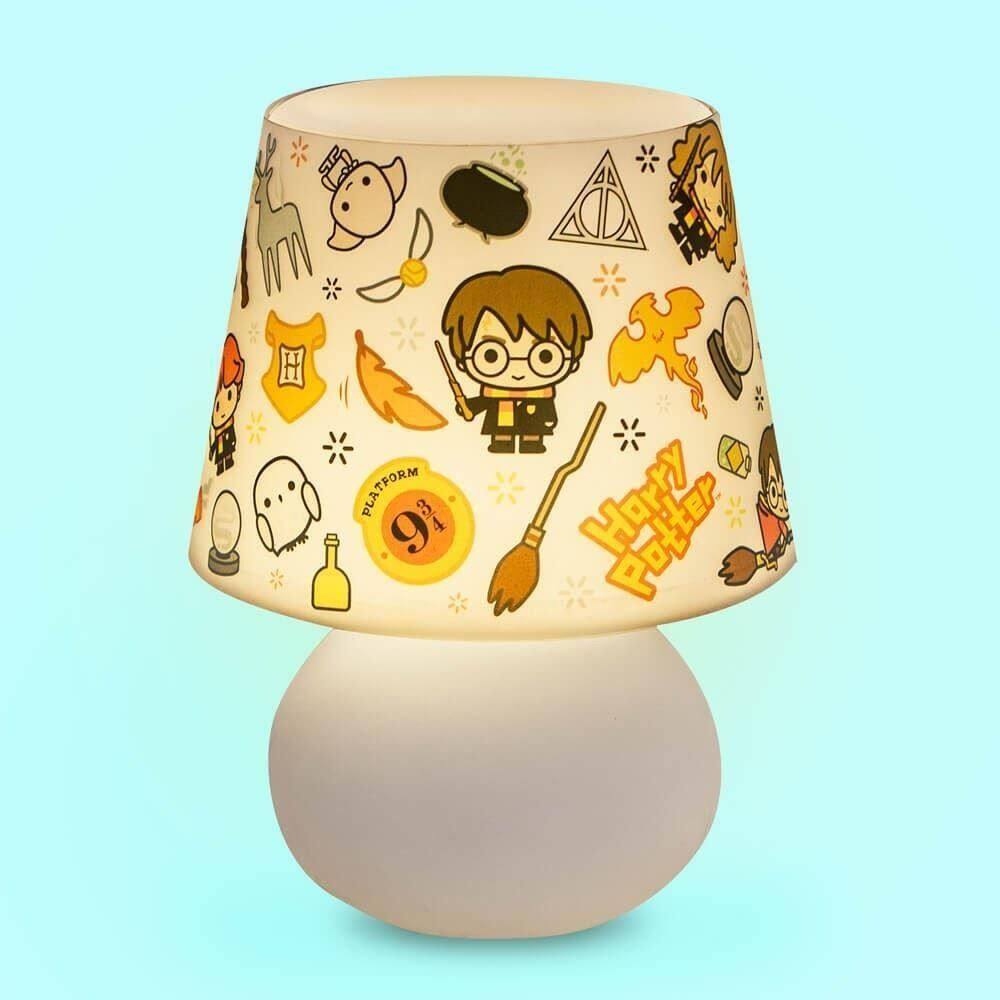 Luminária Abajur De Mesa Harry Potter Icons