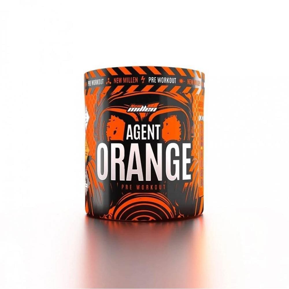 Agent Orange Pre Workout 250G - Sabor: Abacaxi Com Gengibre