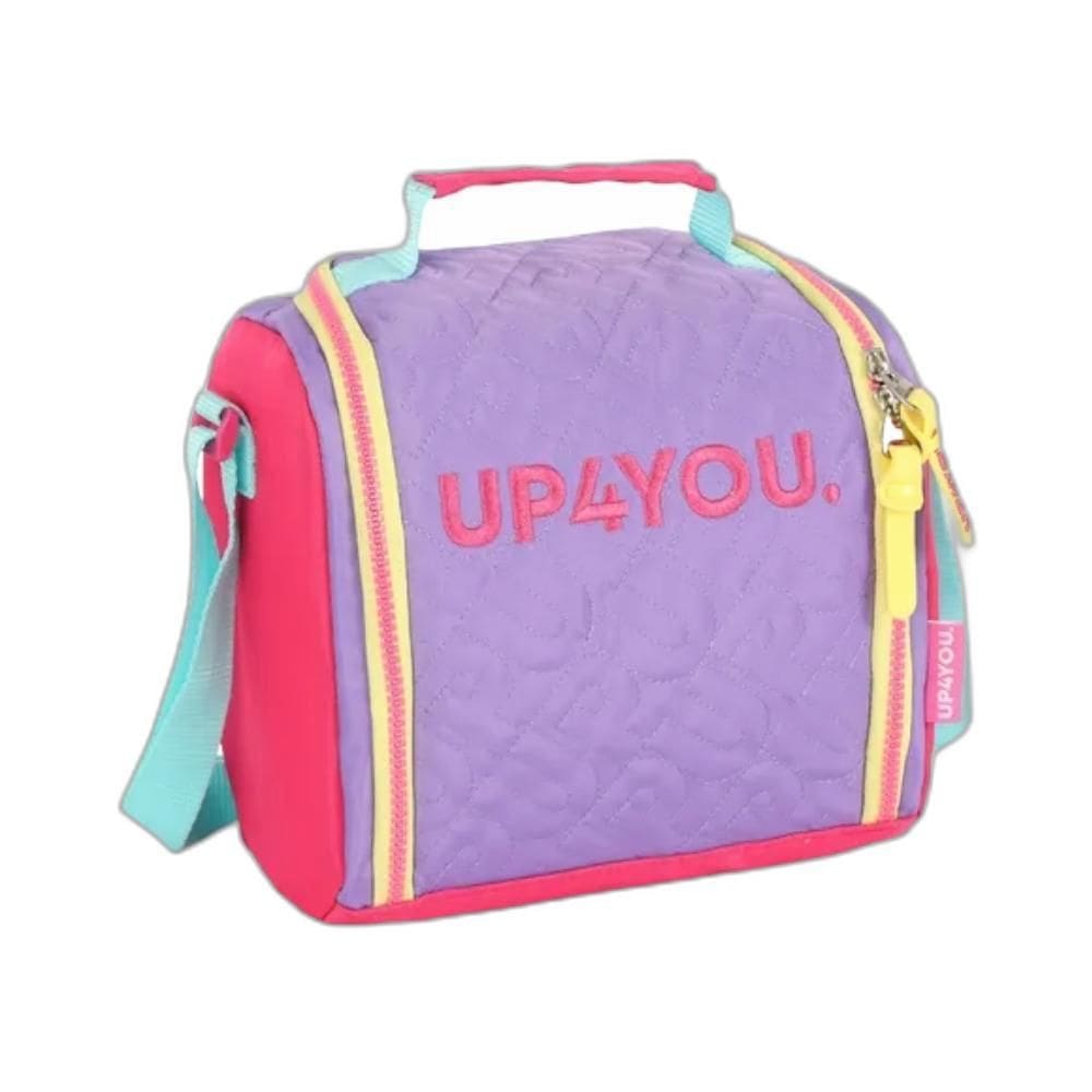 Lancheira Infantil Térmica Transversal Média Alça Ajustável