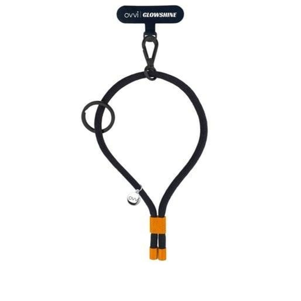 Alça De Mão Ovvi X Glowshine Glovvi Tecido Preto