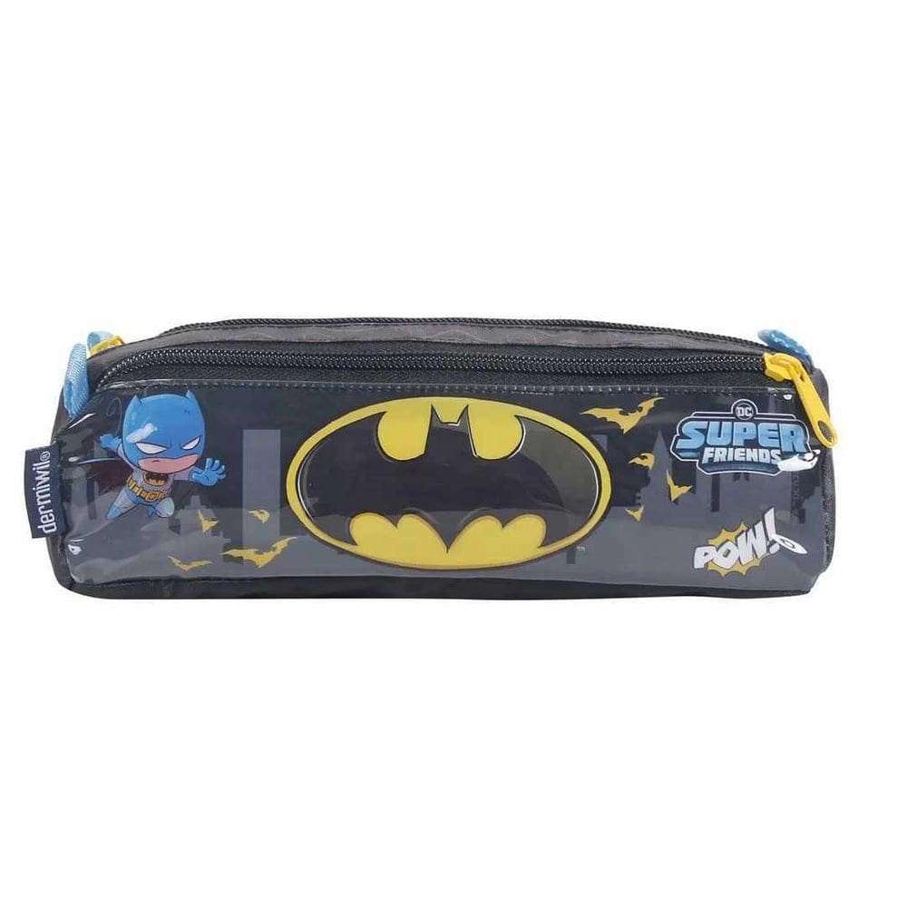 Estojo Triplo Soft Batman Dermiwil