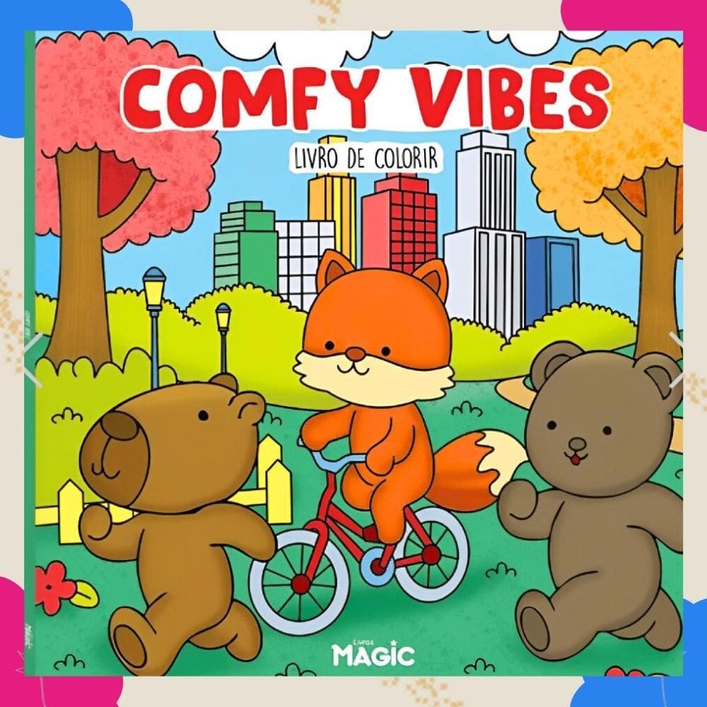 Livro De Colorir Tiktok Magic Com 24 Desenhos