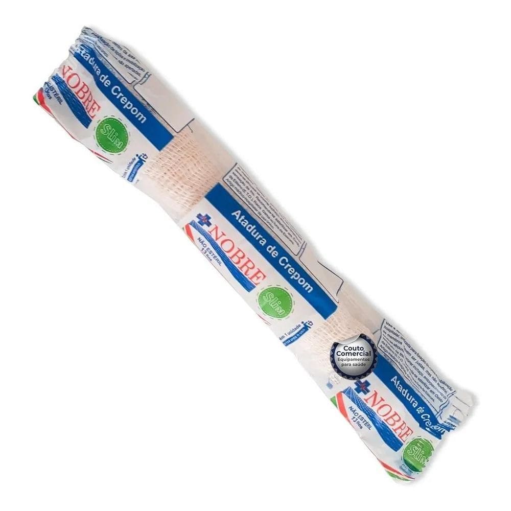 2X Atadura De Crepom Faixa Curativo 20 Cm X 1,8 Mt Com 48 Ro