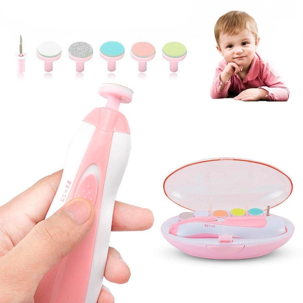 Estojo Lixadeiras Bebês Cores Modernas E Tamanhos Variados