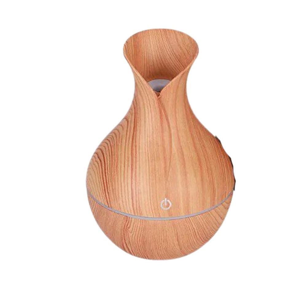 Umidificador Ultrassônico Usb Tipo Madeira Difusor-Jkj
