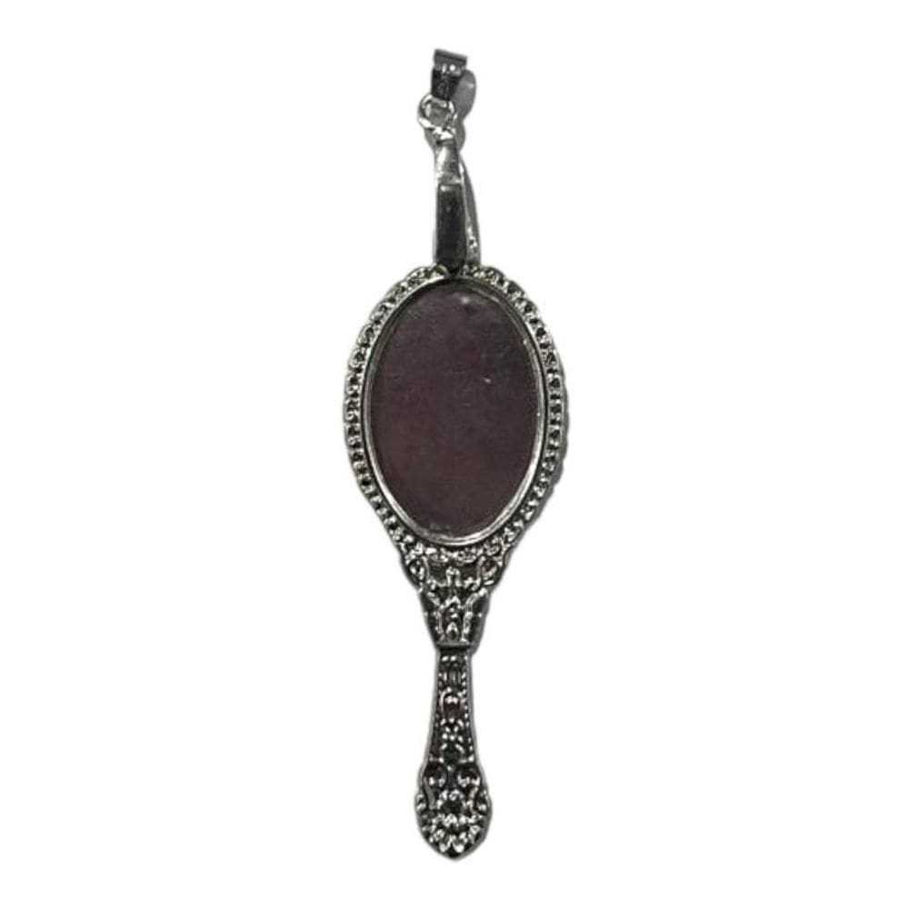 Pingente Abebê Iemanjá Em Metal Niquelado - Escolha Na Cor