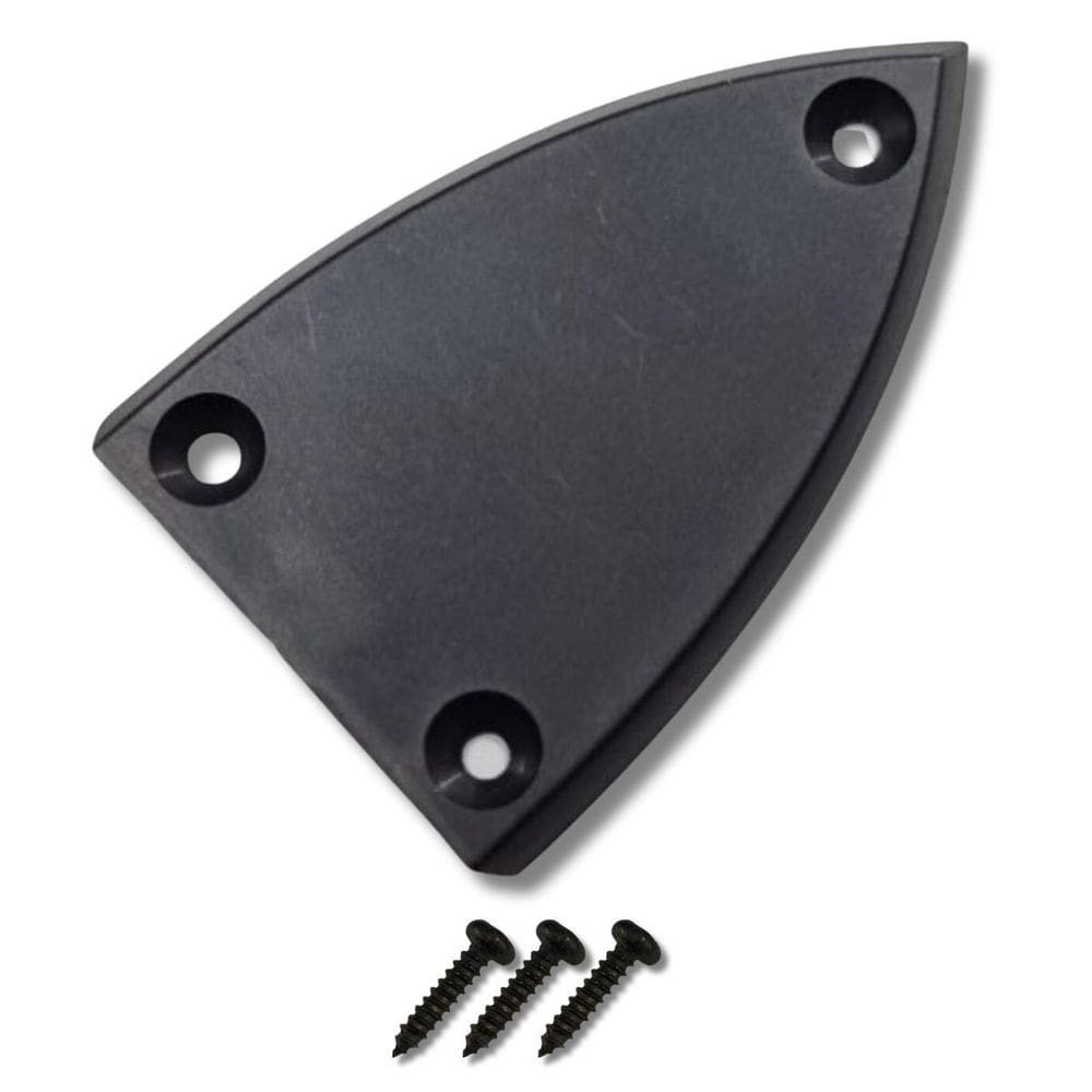 Kit Escudo Para Tensor 30Mm X 45.6Mm + 3 Parafusos Preto