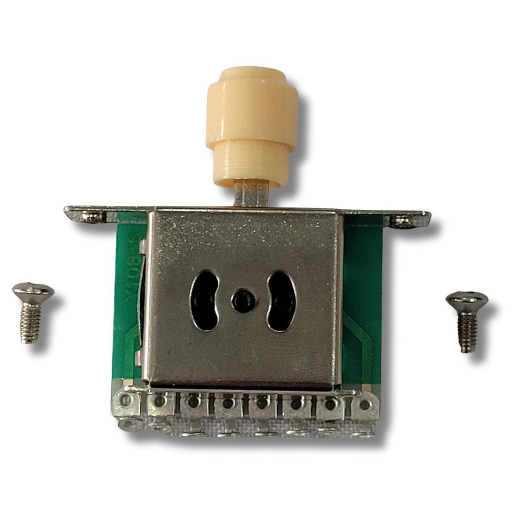 Chave Seletora Tele Standard 3 Posições Pacote Com 6 Bege