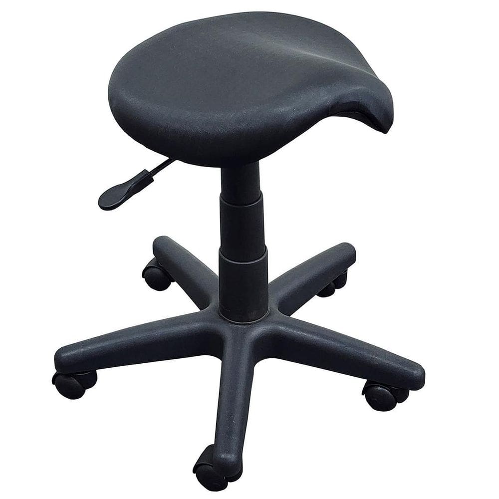 Cadeira Mocho Sela Giratória Pentapé Nylon Confortavél Forty