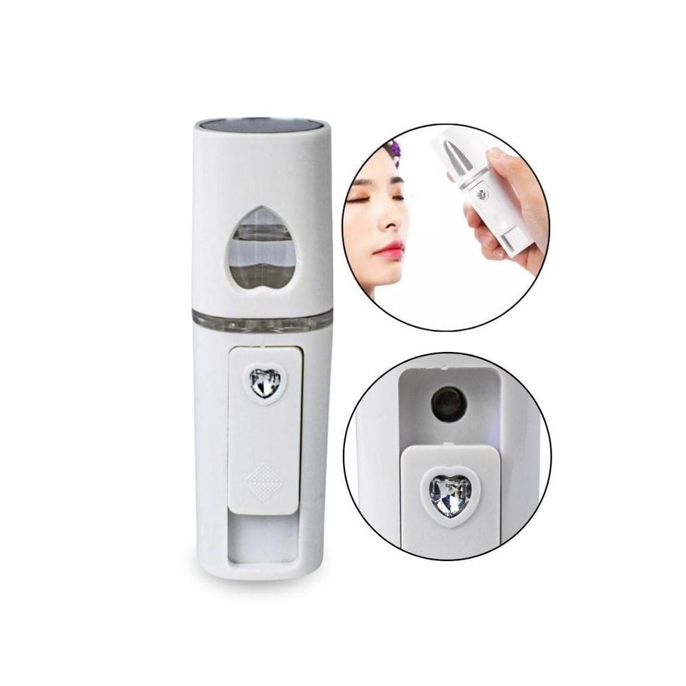Nano Spray À Vapor Facial Cílios Portátil Recarregável