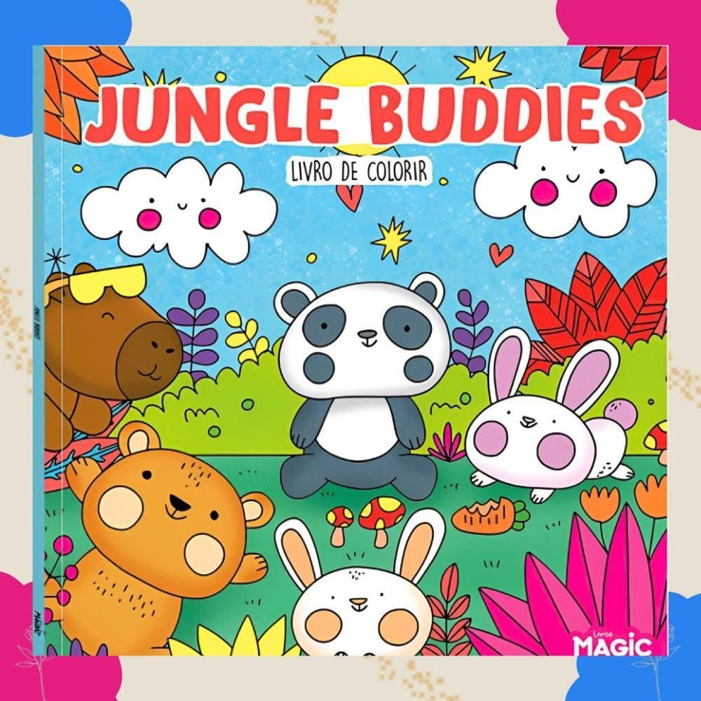 Livro De Colorir Tiktok Magic Com 24 Desenhos