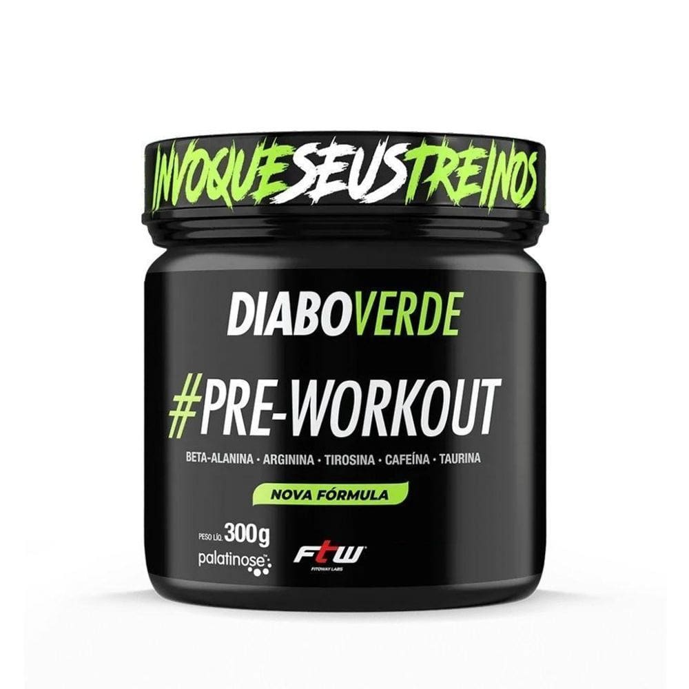 Diabo Verde Pre-Workout  300G  - Sabor: Melancia
