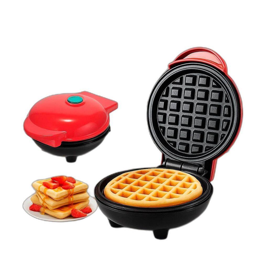 Mini Waffle Máquina Antiaderente Rápida E Fácil De Usar 110V