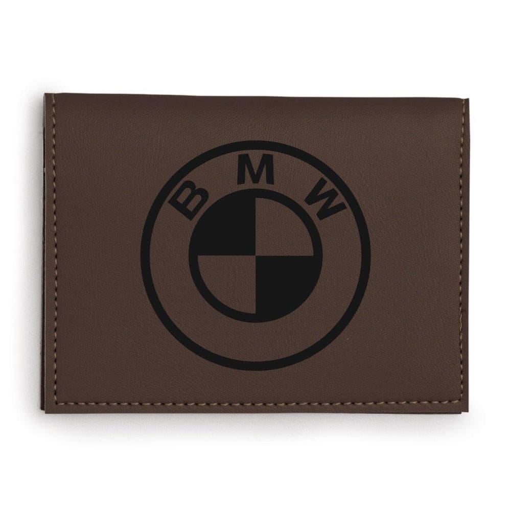 Porta Documento Visor De Plástico Três Divisões Para Bmw