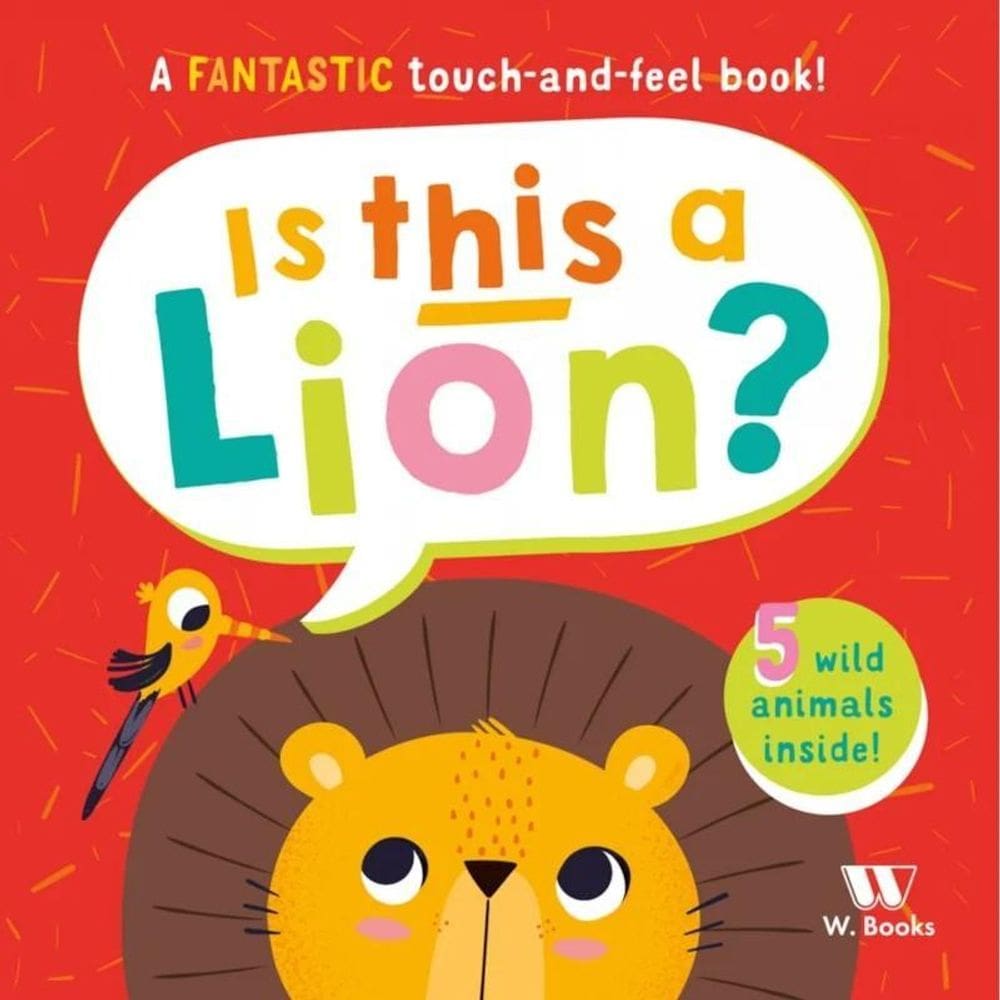 Livro Toque E Sinta Is This A Lion - Em Inglês - W. Books
