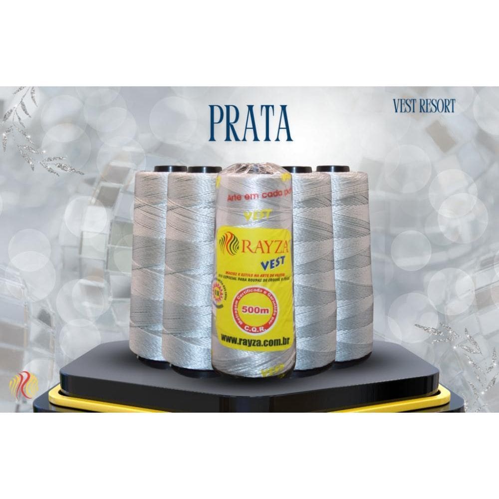 MP - Linha Rayza Vest Resort Grossa 016 Prata