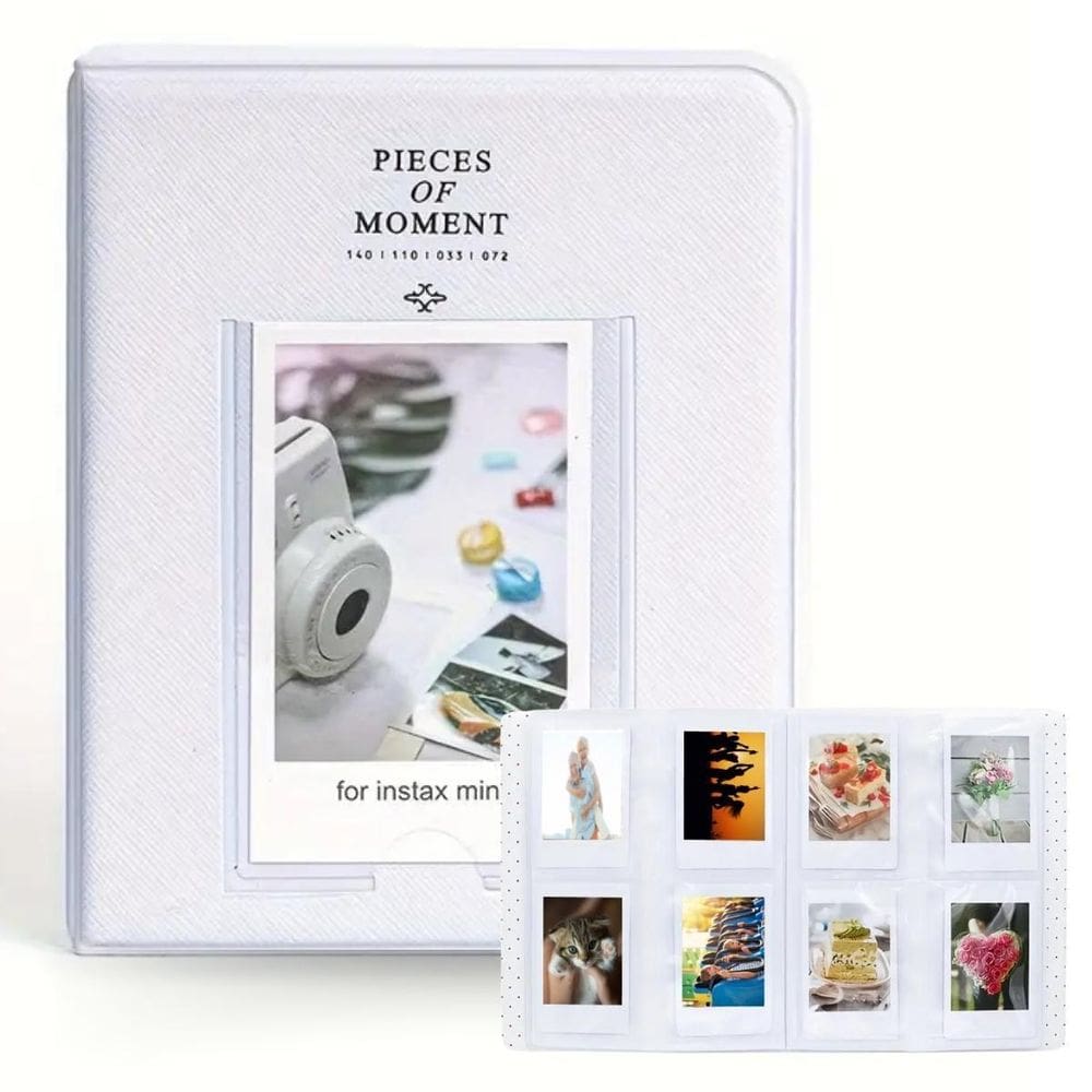 Álbum Capa Dura Premium Cabe 64 Fotos Para Foto Instax Mini