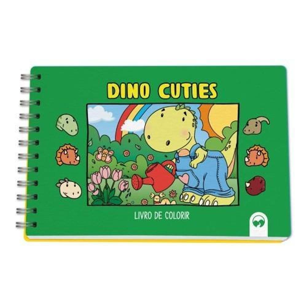 Livro De Colorir Cuties - Dino Cuties - Vale Das Letras