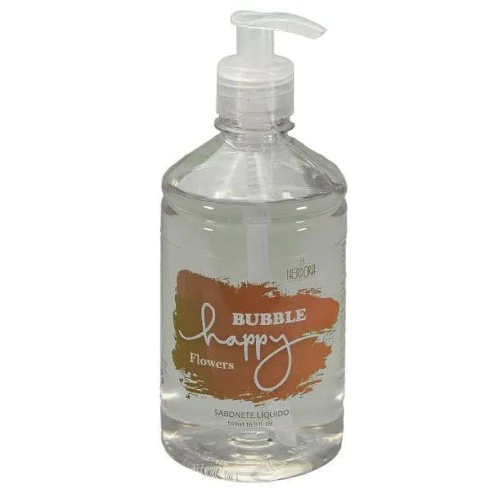Sabonete Liquido Hiper Concentrado Bubble Happy 1L Flower