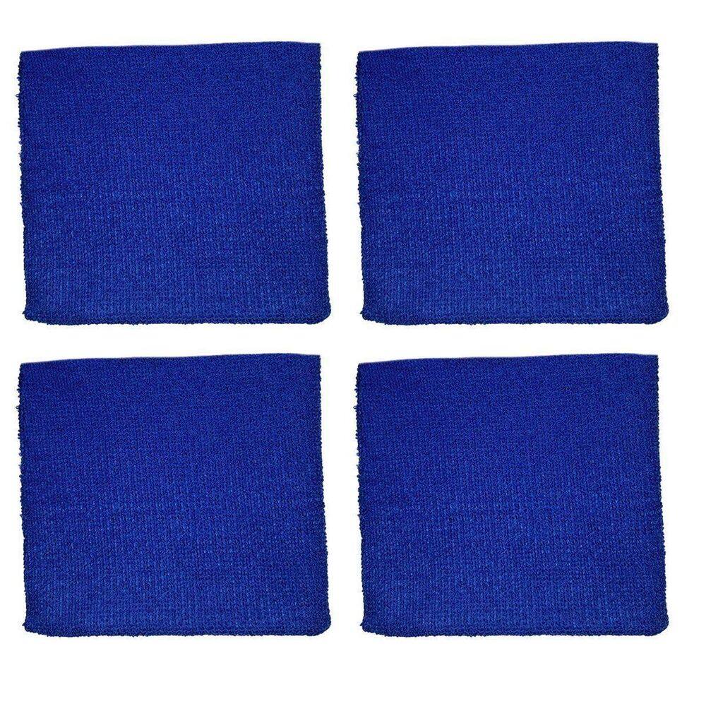 Kit 4 Pano Mágico Microfibra Flanela Seco Anti-Risco 30X30