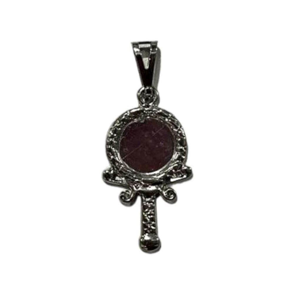 Pingente Abebê Iemanjá Em Metal Niquelado - Escolha Na Cor