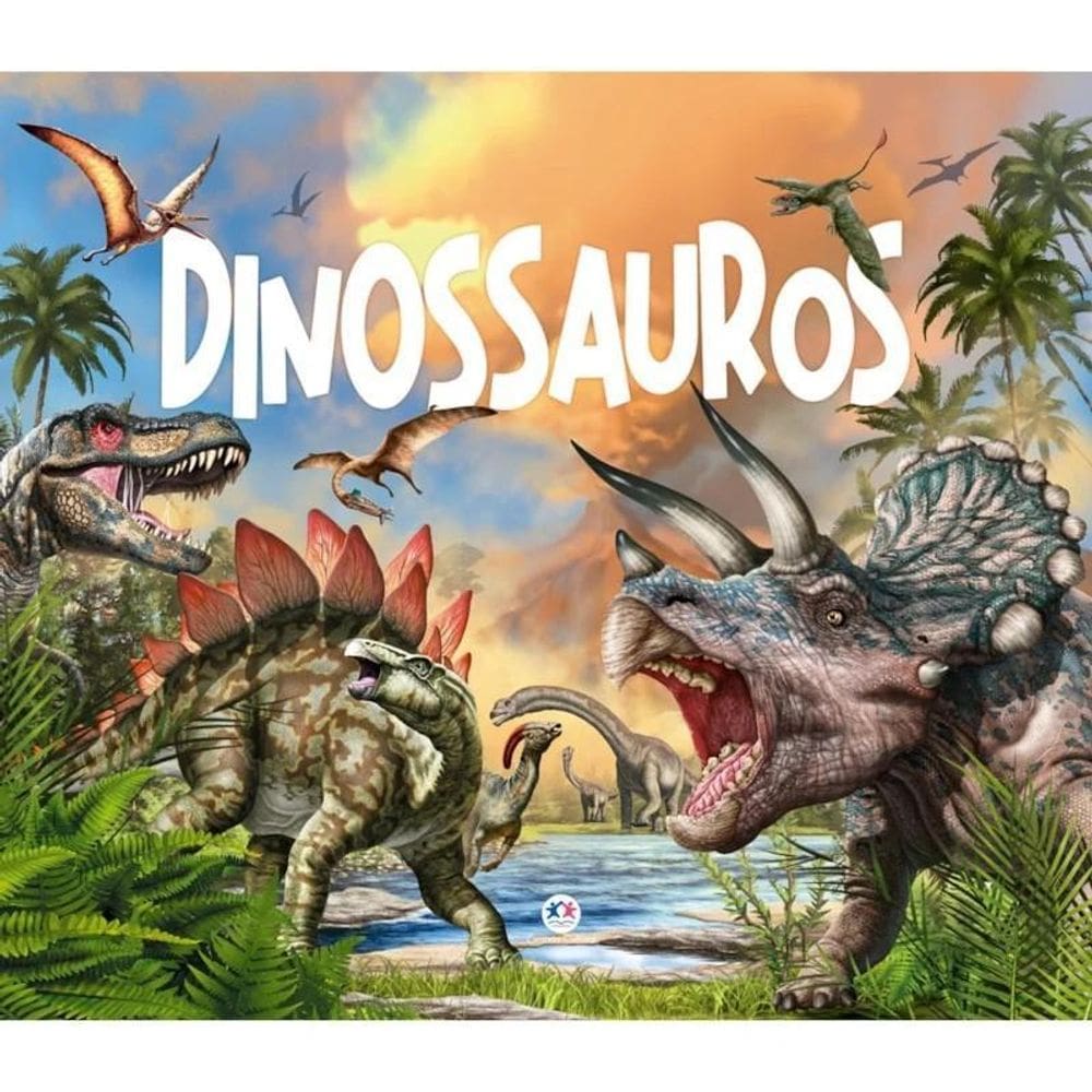 Livro Capa Dura - Dinossauros - Ciranda Cultural