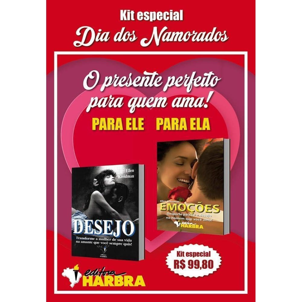 Livros: Kit Especial Dia Dos Namorados