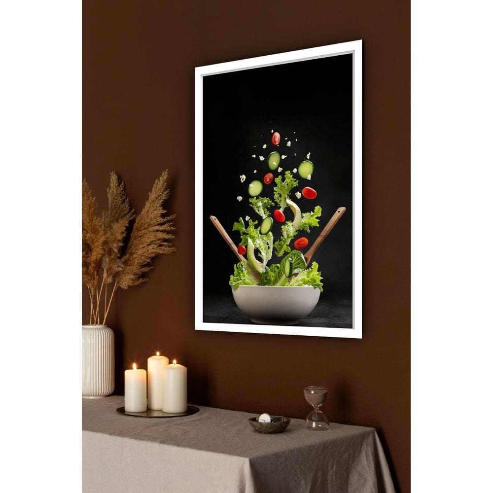 Quadro Decorativo Fotografia Salada - 70X50Cm