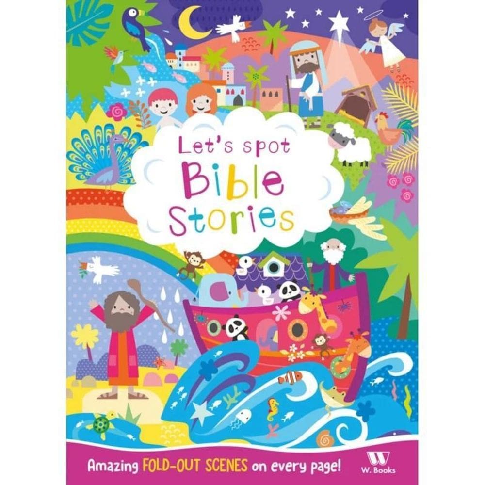 Livro Procure E Encontre Bible Stories - Em Inglês- W. Books
