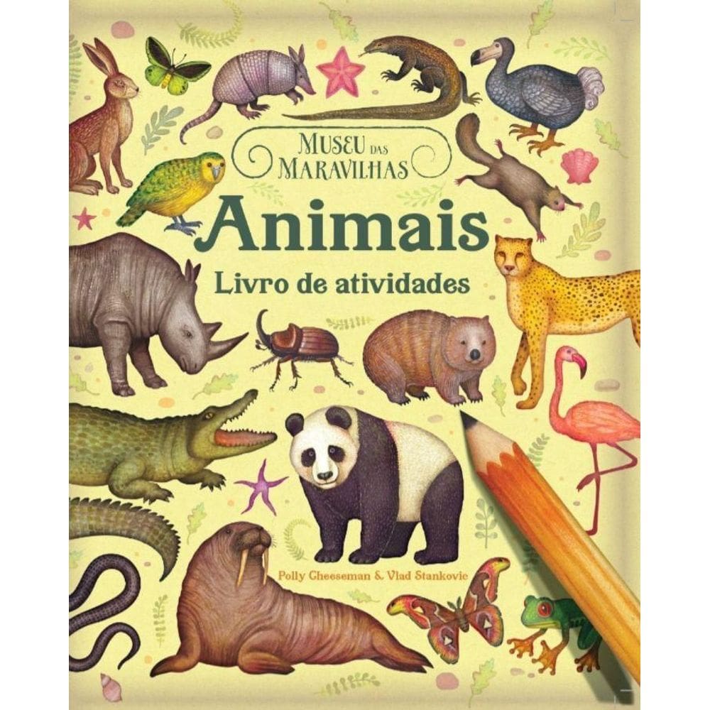 Livro De Atividades - Museu Das Maravilhas - Animais