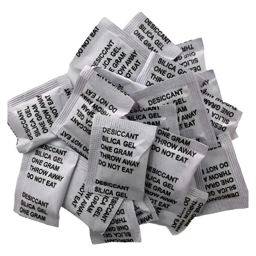 2X Silica Gel 1G Anti Umidade Dessecante 1.000 Unidades