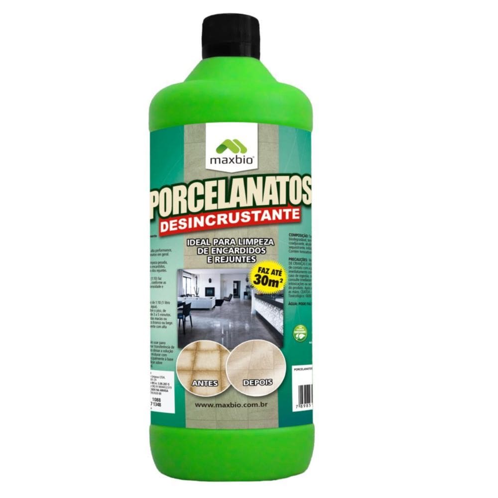Limpa Porcelanatos Desincrustante 1L Concentrado Alta