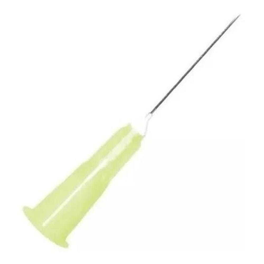 2X Agulha Hipodérmica Descartável 13 X 0,30Mm Amarela - 100