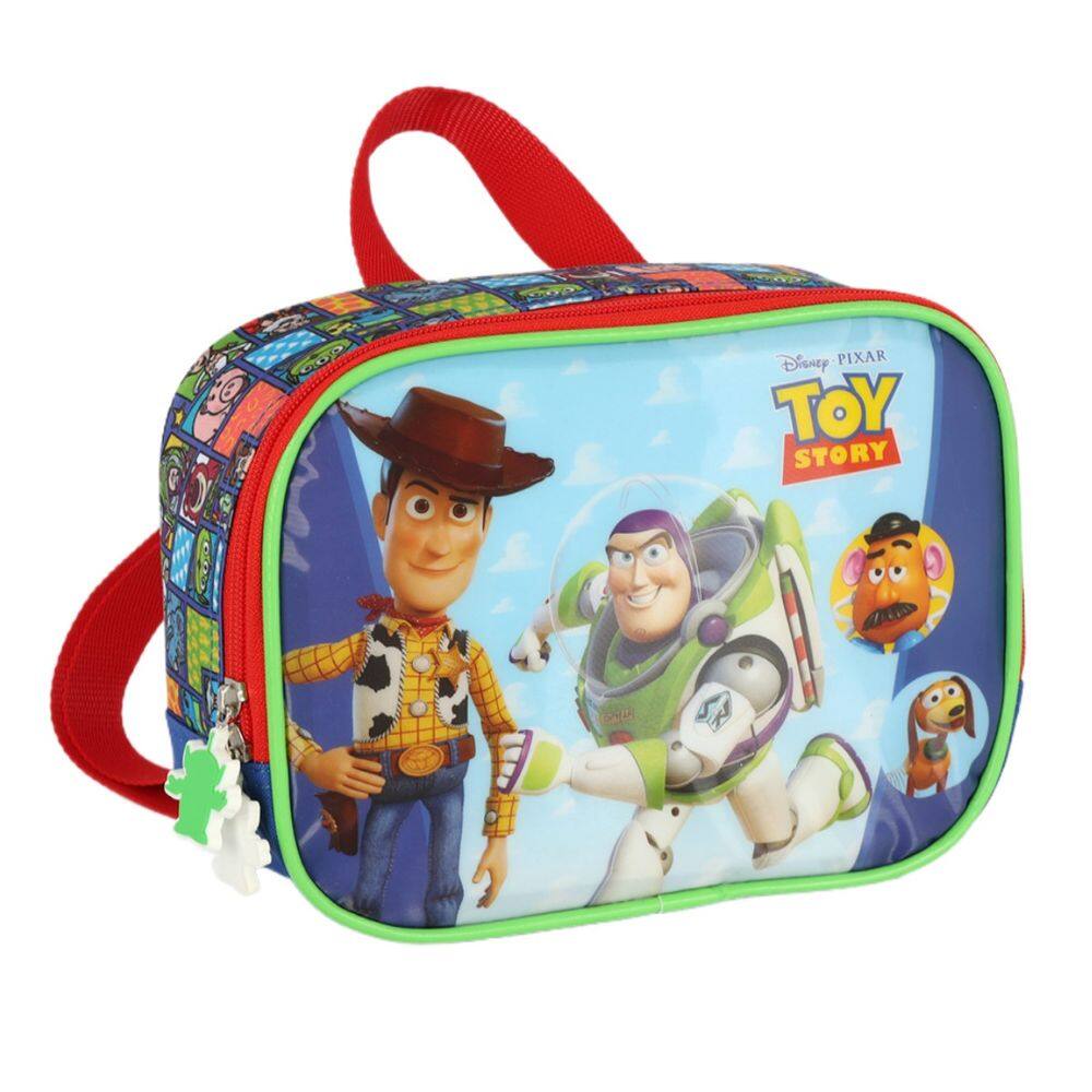 Lancheira Escolar Térmica Toy Story Licenciada Verde Menino