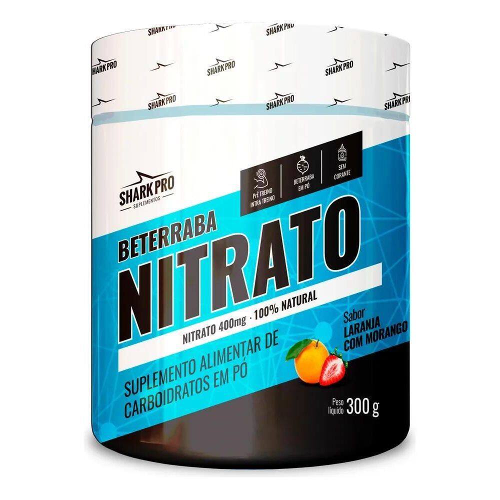 2X Nitrato De Beterraba 300G Shark Pro - Pré E Intra Treinos