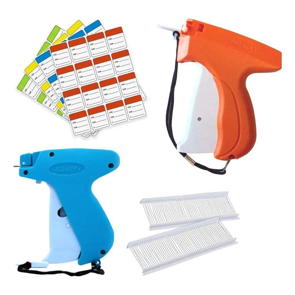 2X Aparelho Colocar Etiqueta De Roupa 1000 Pinos 1000 Etique