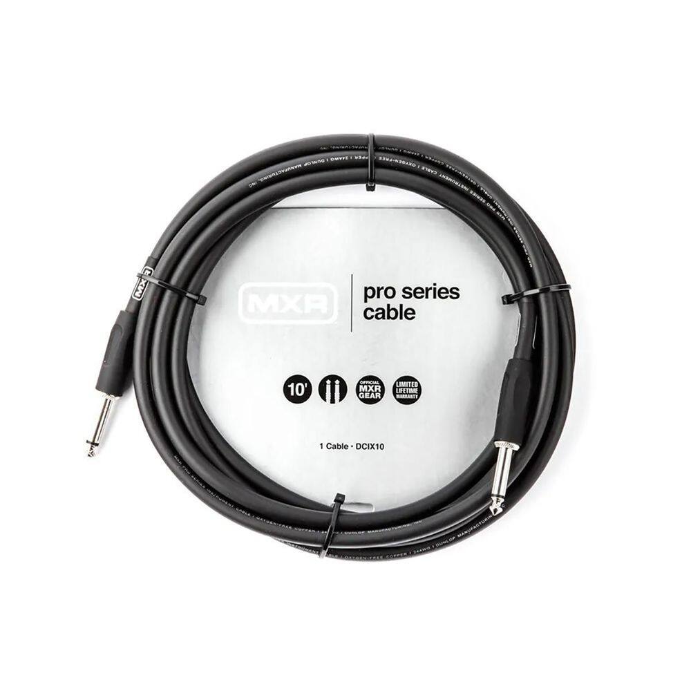 Cabo Dunlop Mxr Instrumentos 20Ft 6.10M Pro Series P10 Reto