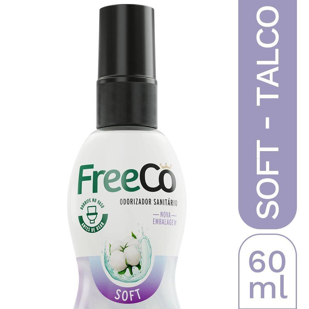 Freecô Bloqueador De Odores Sanitários - Soft Talco 60Ml