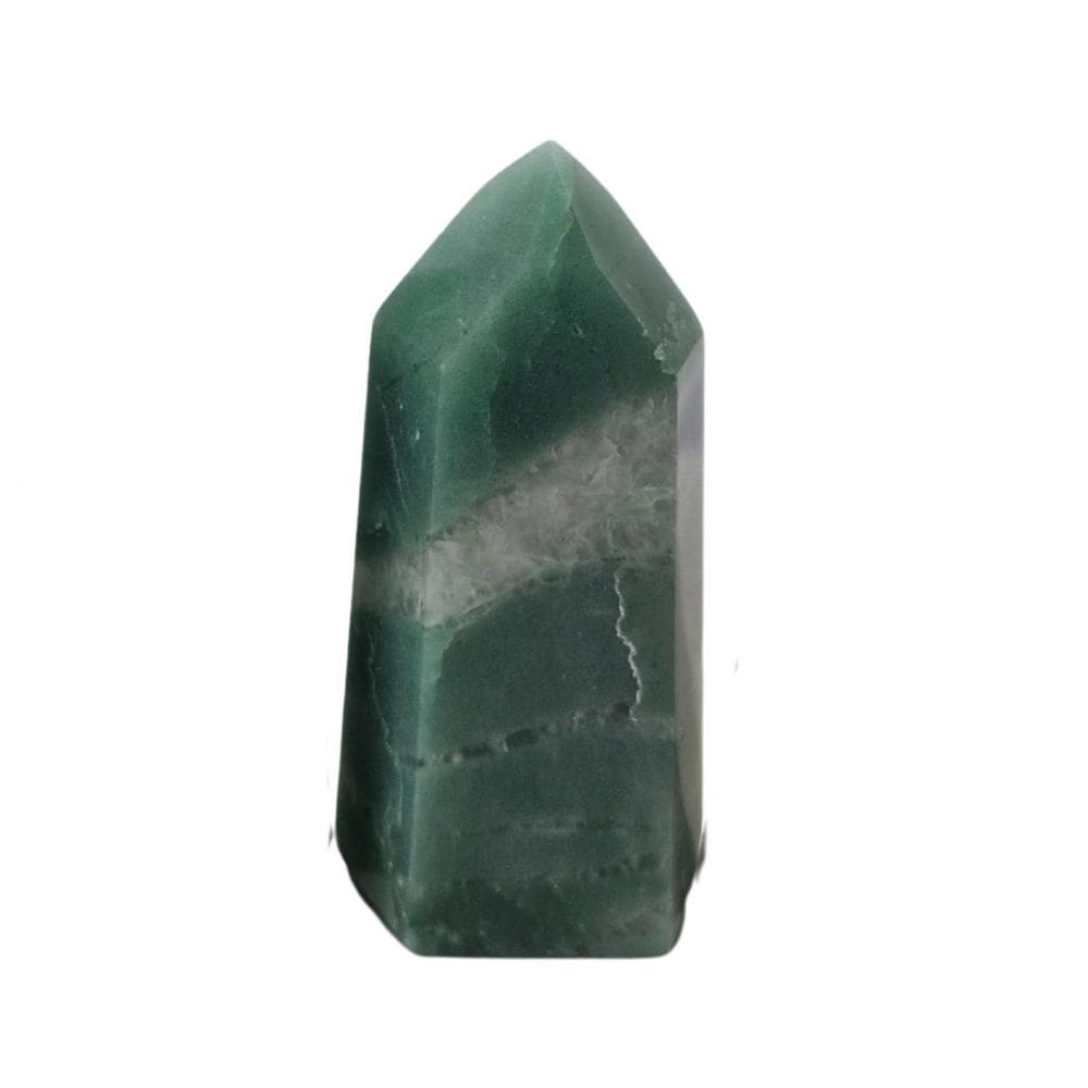 Pedra Natural Ponta Aventurina Verde Misto 300 A 400 G