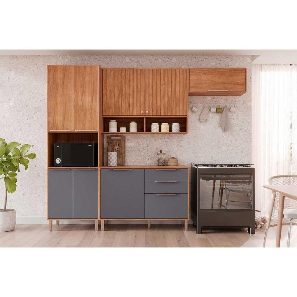 Cozinha Completa MGM 4 Peças Divina C4P260 Cinamomo/Titanium