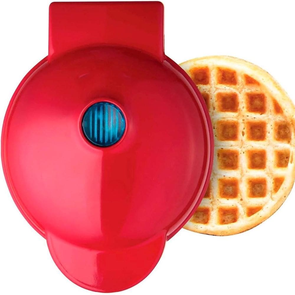 Mini Waffle Portátil Elétrica Perfeita Para Cozinha 110V